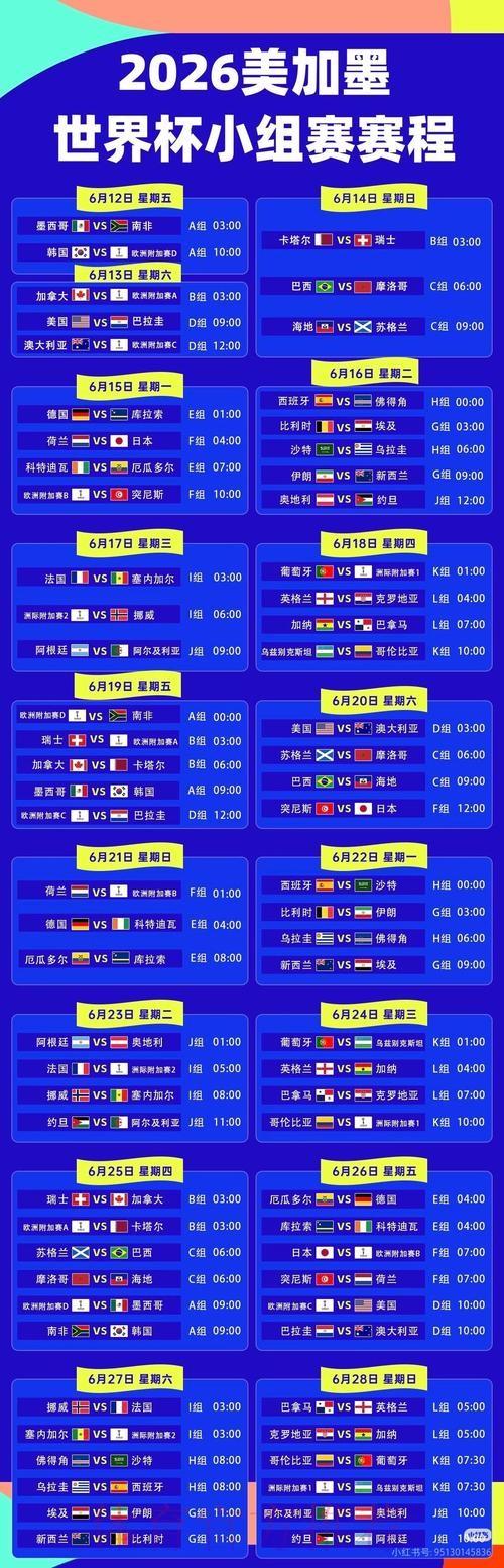 2026世界杯直播实时更新赛事详情在哪里看 2026世界杯直播实时更新赛事详情在哪里看